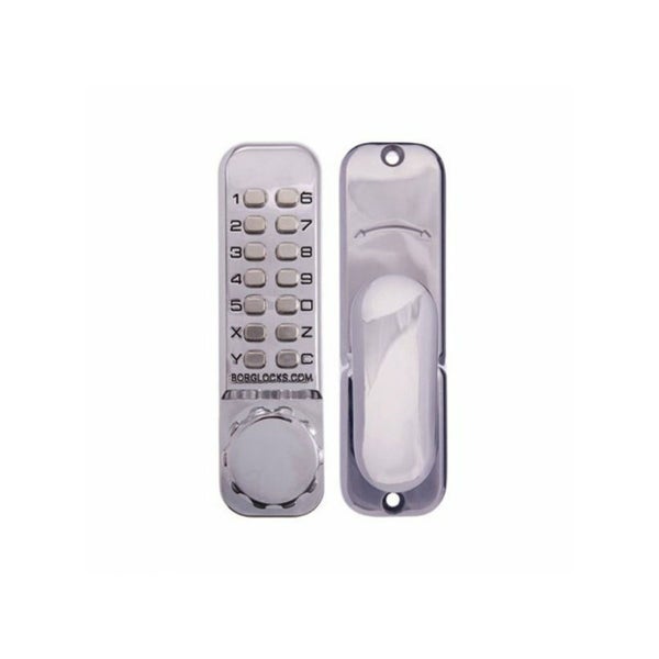 Borg Digital Door Lock Knob Keyless Entry Heavy Duty 60mm BL2600MGBC Carousel 1