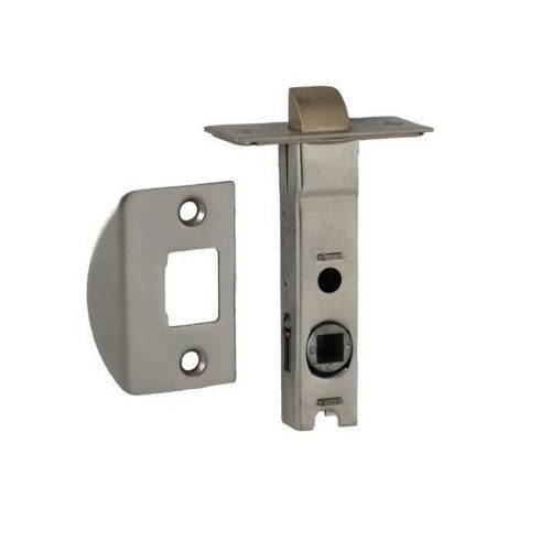 Nidus CDFWHSC Door Knob Corona Passage Set White Satin Chrome w/ Latch Carousel 3