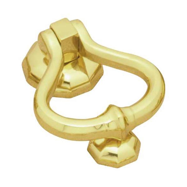 Superior Brass Door Knocker Australiana 190mm Polished Brass 3180 Carousel 1