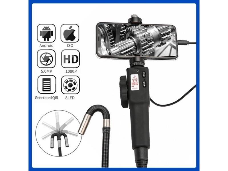 Multifunctional Steering Endoscope Camera Photo Taking Video Recording Carousel 1