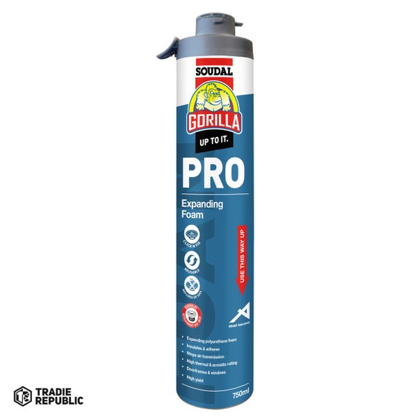 Gorilla Pro Expanding Foam Click n Fix Carousel 1