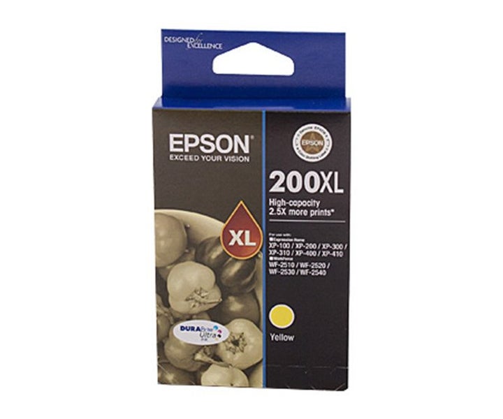Epson High Capacity 200XL HY Yellow Ink Cart Carousel 1