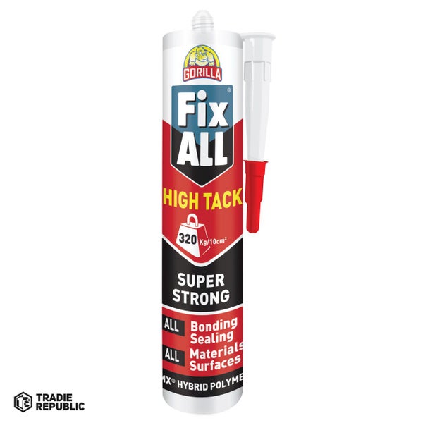 Gorilla FixAll High Tack Black 465grm Carousel 1