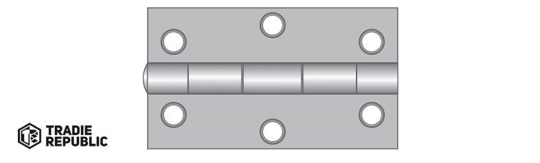 Fortress 90x90 Broad Loose Pin Hinge Bronze Carousel 1