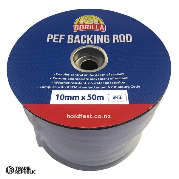 Gorilla PEF Backing Rod 10mm x 50m Carousel 1