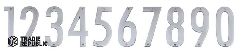 Windsor Numeral 2 Satin Chrome 76mm - #2 5252-2-SC Carousel 1