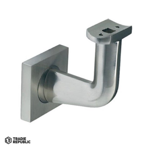 Windsor Stair Rail Bracket Square Brushed Nichol 40-50mm Carousel 1