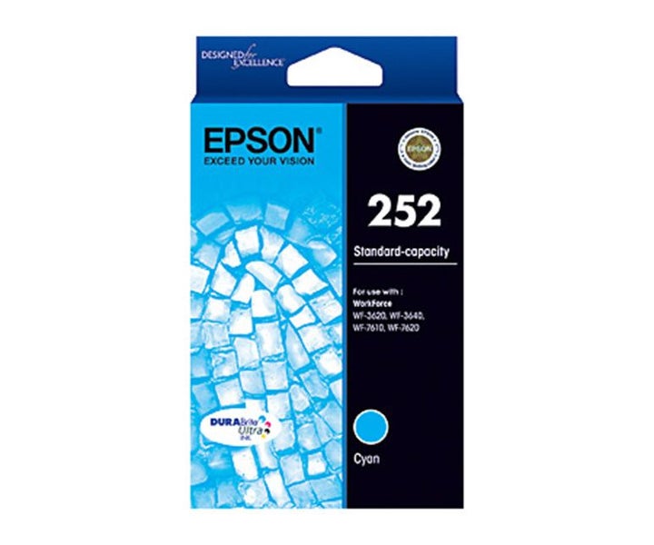 Epson 252 Cyan Ink Cartridge Carousel 1