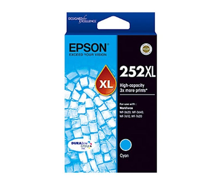 Epson 252 High Capacity HY Cyan Ink Cart Carousel 1