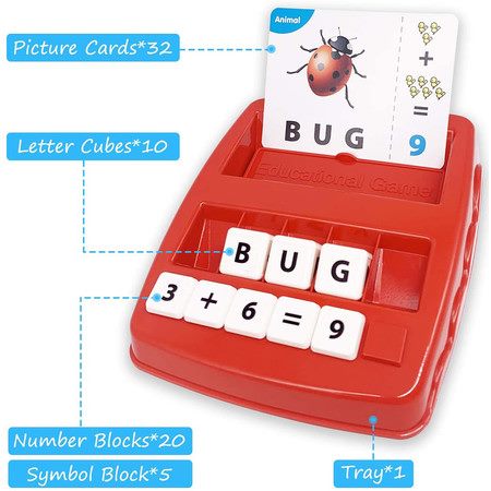 Matching Letter Game And Learning Educational Toys Games for Kids Ages 3 Carousel 1