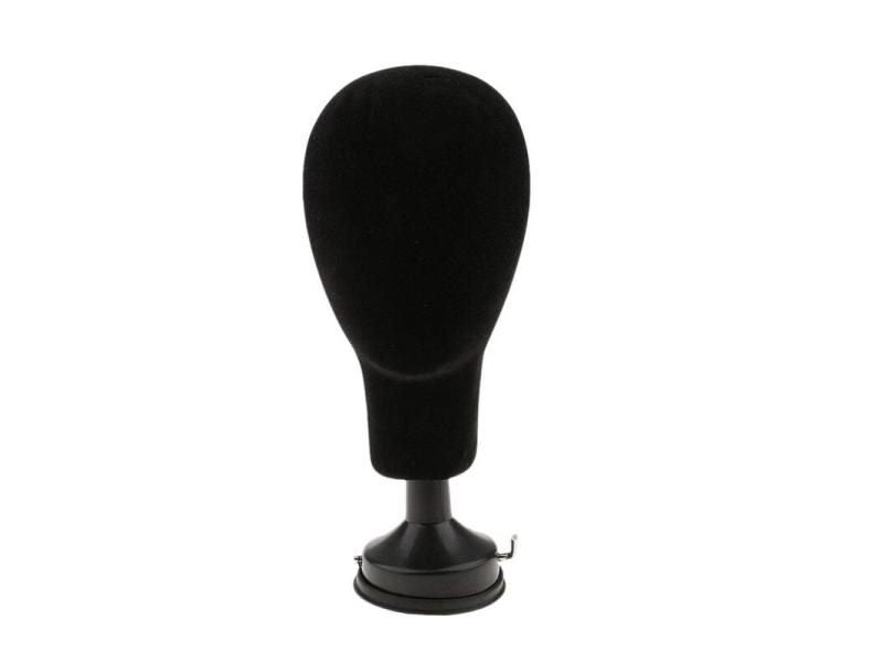 Flocking Foam Mannequin Head Model Photography Props Adult Mannequin Head Mold Carousel 1