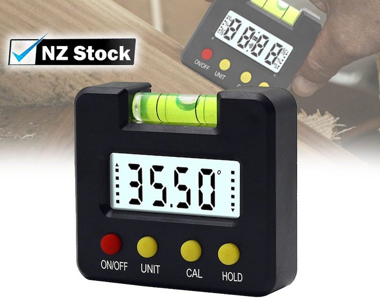 Digital Protractor Angle Finder Inclinometer Gauge Carousel 1