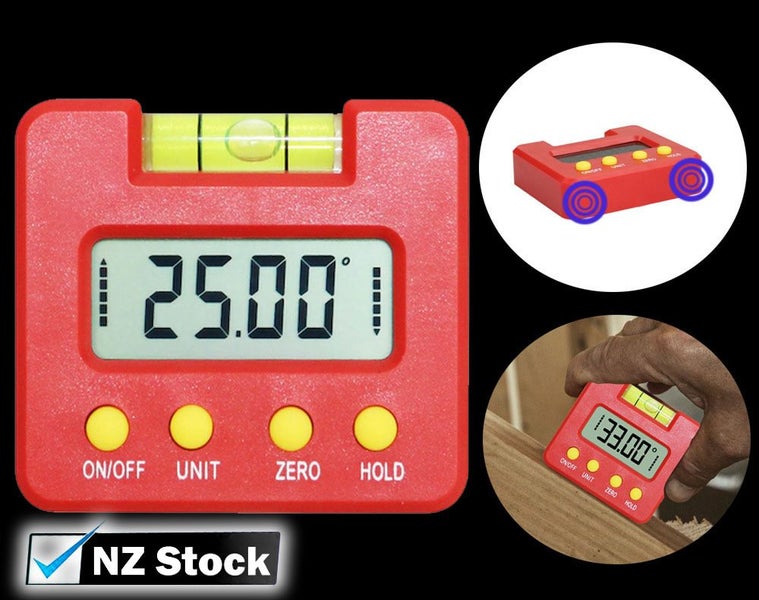 New Digital Protractor Angle Ruler Level Meter on Afterpay Carousel 1