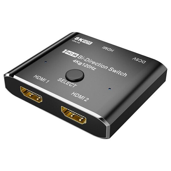 NEW NEW 8K HDMI Bi-Directional Switch - Pro Version * Aluminum Alloy Housing * Carousel 7