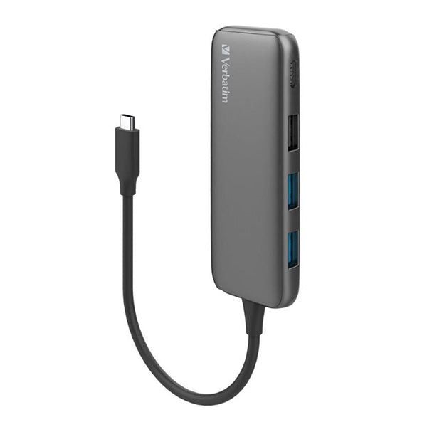 Verbatim Usbc Hub Space Grey Carousel 1