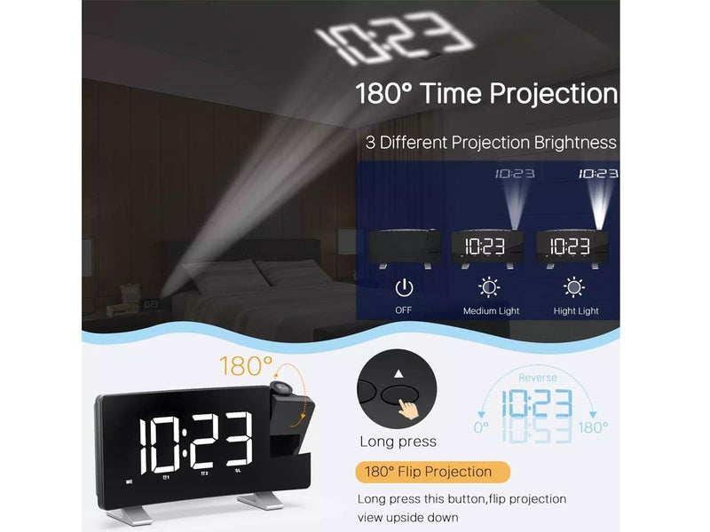 Digital Clock with Dual Alarm (Over Stocked) Carousel 2