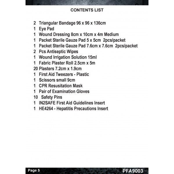 IN2SAFE Personal First Aid Kit Carousel 2