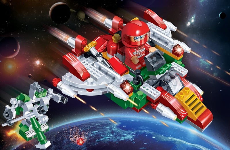 Mini Spaceship Banbao blocks 6412 Carousel 1