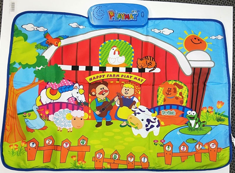 Musical Farm Mat Carousel 1