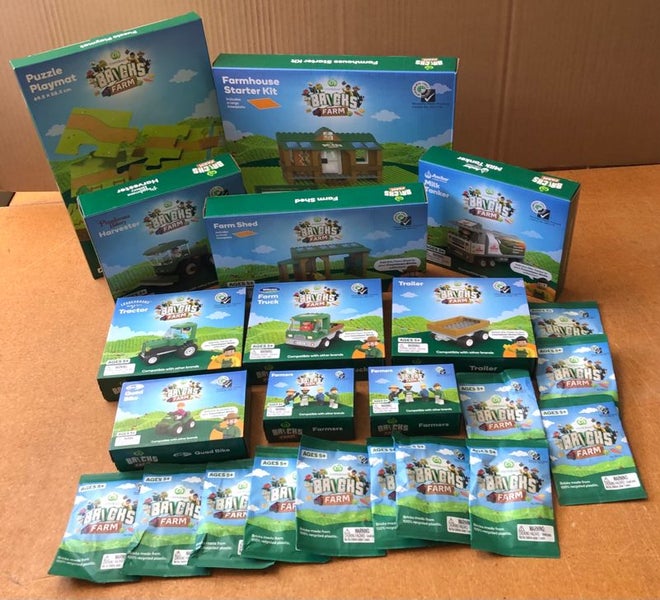 Countdown - Farm Bricks - Full set + Carousel 10