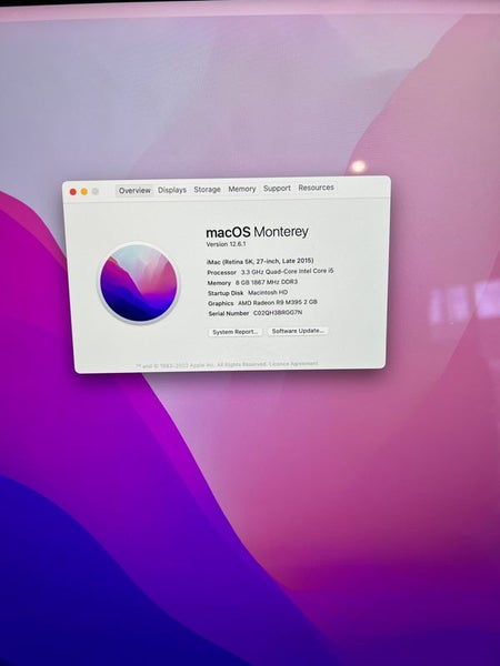 iMac 5K 2TB Ssd + 16TB late 2015 Carousel 2