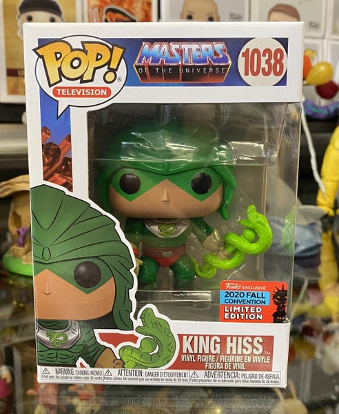 Masters of the Universe - King Hiss Pop! Vinyl Figure (2020 Fall Convention E... Carousel 1