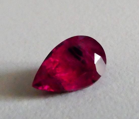 2.05CT GORGEOUS BIG EXCELLENT PURPLISH RED 100% NATURAL RUBY Carousel 1