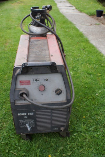 Cebora Boxer 175 Amp Welder. Single Phase. Burnt out Torch. No Argon Gas Bottle. Carousel 2