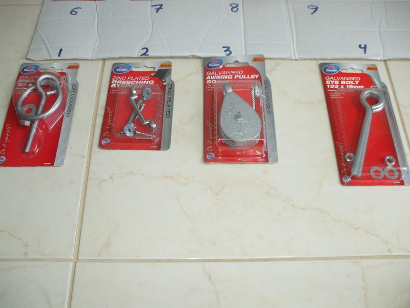 S. Cheap 8 Types Fittings (Eye Bolt,Pulley, Ring Bolt, Snap Hook,U Bolt, Staples Carousel 2