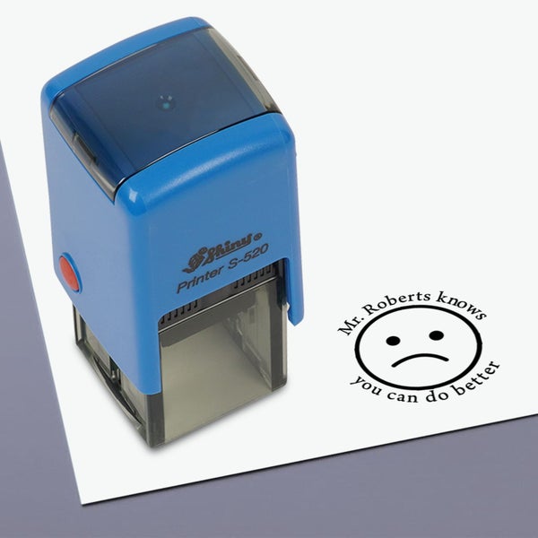 Printtoo Teachers Custom Stamp You Can Do Better Self,Inking Carousel 1