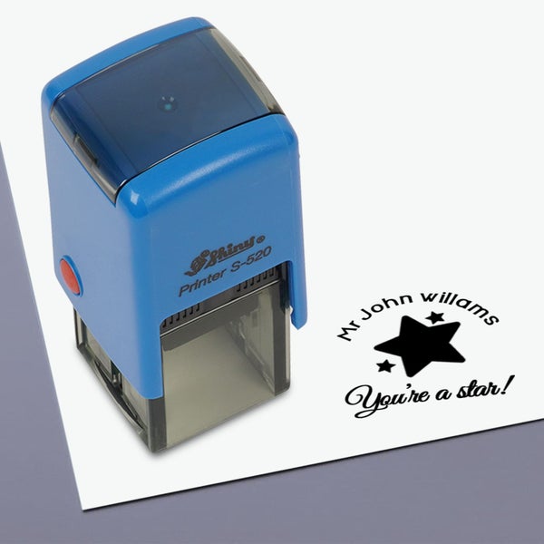 Printtoo Teachers Custom Stamp You'Re A Star Self,Inking Carousel 1