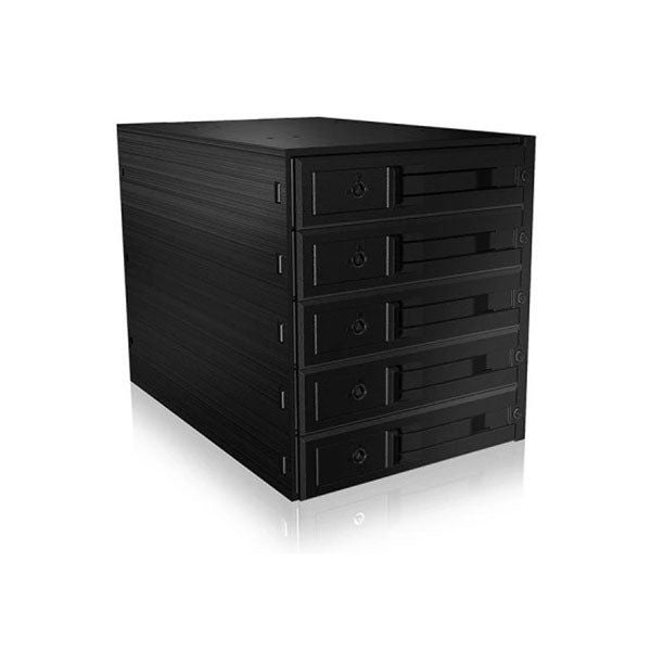 ICY BOX Backplane for 5x 3.5" SATA or SAS HDD in 3x 5.25" Bay Carousel 1