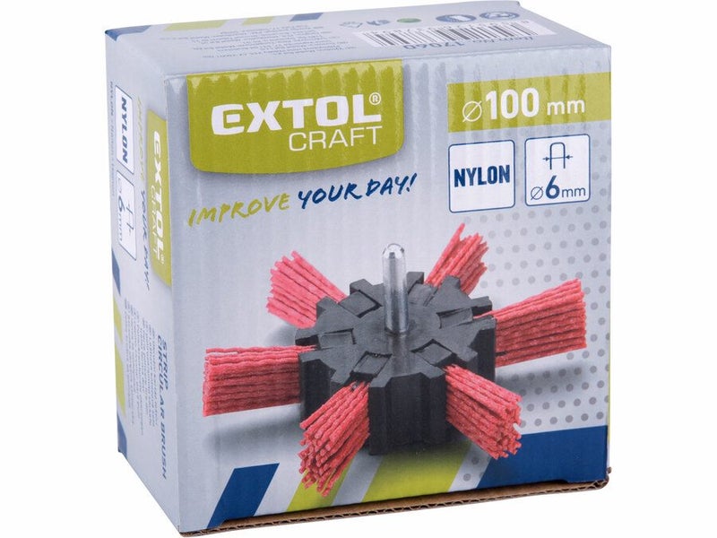 EXTOL Nylon Stripping Brush, Ø100mm Carousel 2