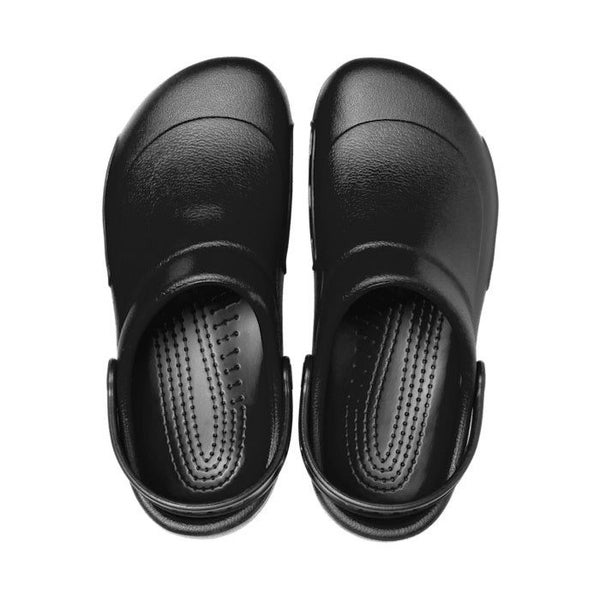 Crocs Bistro Chefs Clog with Anti Slip Sole Black Unisex Carousel 2