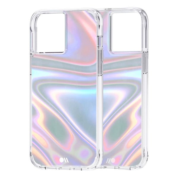 Case-Mate Soap Bubble Case for iPhone 13 Pro Max (6.1") - Iridescent Carousel 2