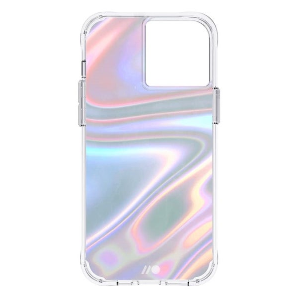 Case-Mate Soap Bubble Case for iPhone 13 Pro Max (6.1") - Iridescent Carousel 4