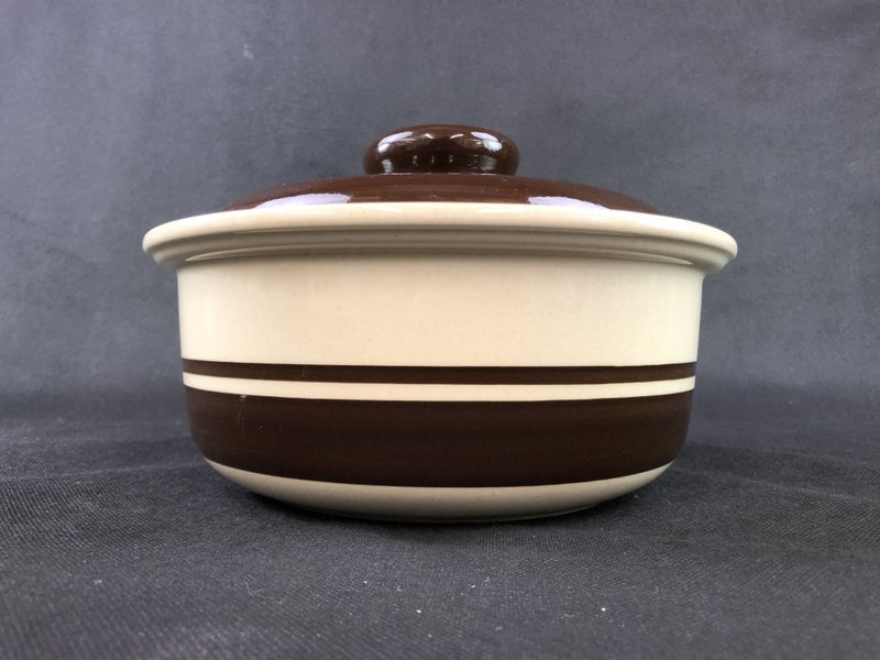 Vintage Crown Lynn "Colonial" Cookware Casserole Dish with Lid Carousel 2