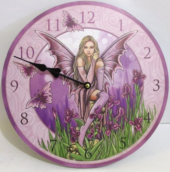 Purple fairy clock, by Lisa Parker (Nemesis Now) Carousel 1