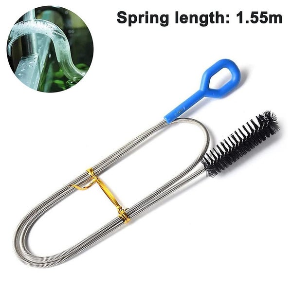 Extra Long Drain Cleaning Brush, Length 1.55m, Super Flexible Drain Cleaning Too Carousel 1