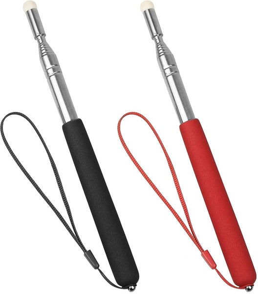 Telescopic Teacher Pointer 2 Pieces 100cm Retractable Teaching Pointer Stick Ext Carousel 1