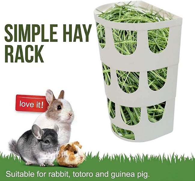 Rabbit Hay Feeder2pcs Bunny Hanging Cage Manger Hay Holder Rack For Small Animal Carousel 4