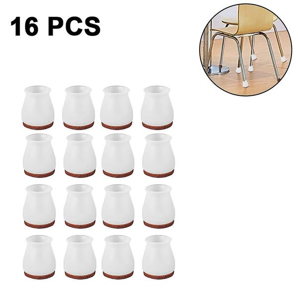 Chair Leg Protectors 16 Pcs Silicone Chair Leg Floor Protectors With Indivisible Carousel 1