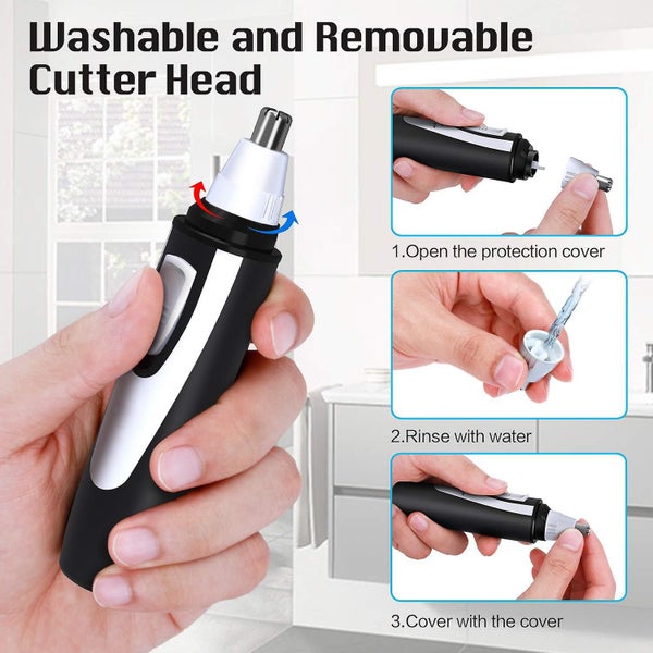 Ear And Nose Hair Trimmer Clipper - 2019 Professional Painless Eyebrow And Facia Carousel 5