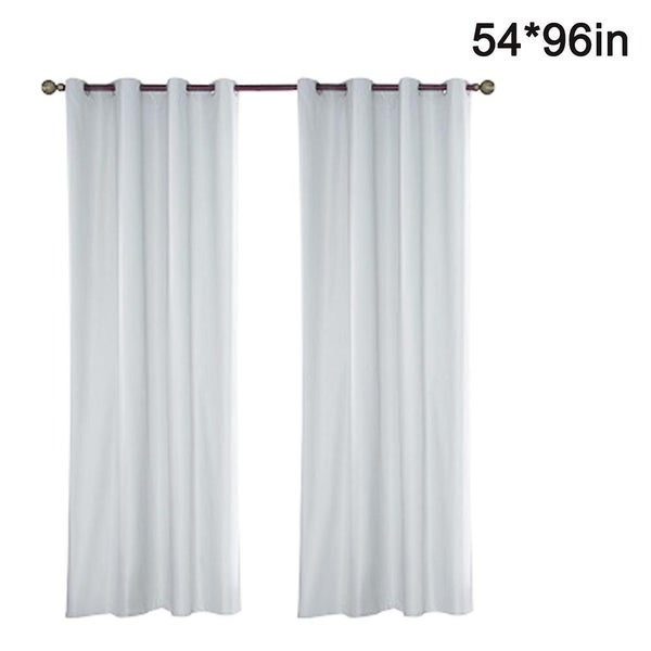 Outdoor Curtain Water-repellent 1 Piece Loop Curtain White Transparent Outdoor C Carousel 1
