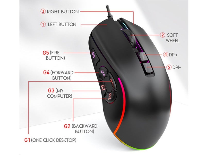 Gaming Mouse (Over Stocked) Carousel 2