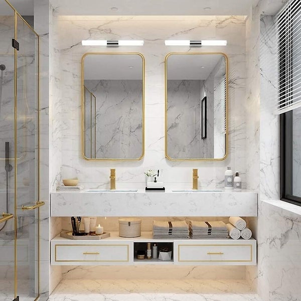 Bathroom Mirror Lamp 42cm - 12w 1000lumen Led Wall Light, White 4000k, I Carousel 5