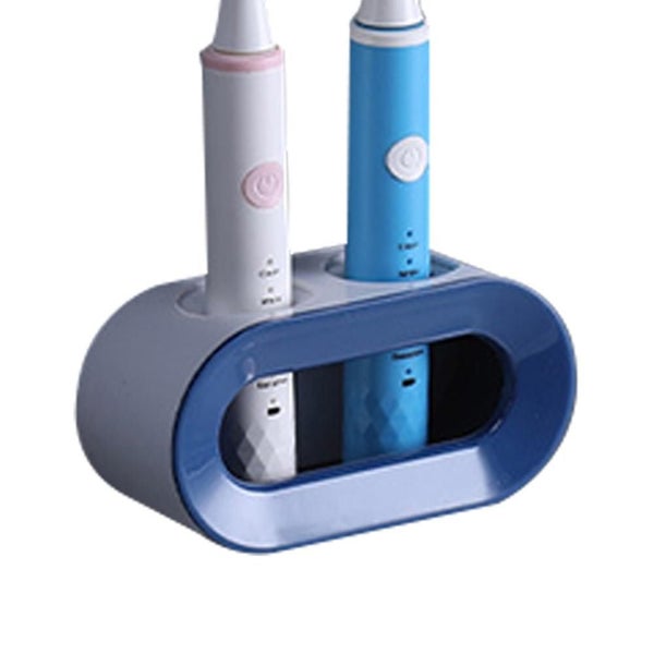 Electric Toothbrush Rack Free Perforation Wall-mounted Seat Support Storage Shel Carousel 1