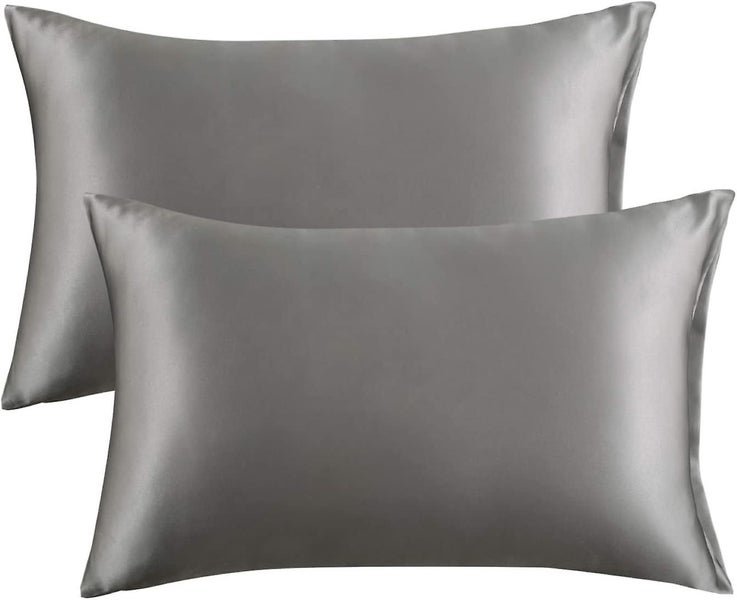 Satin Pillowcase For Hair And Skin, 2-pack - Standard Size Pillow Cases - Satin Carousel 1