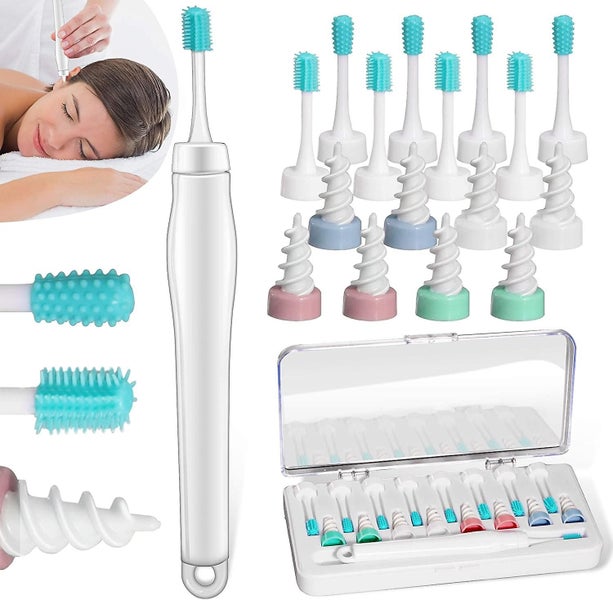 Ear Wax Remover,q Grips Earwax Remover,silicone Soft Ear Wax Removal Tool With 1 Carousel 1
