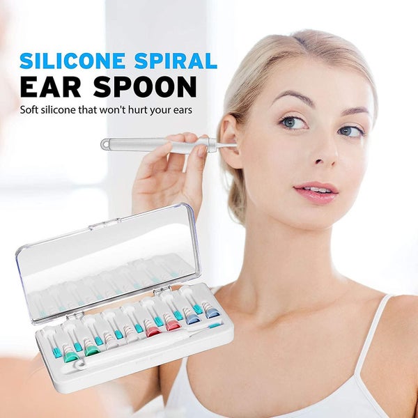 Ear Wax Remover,q Grips Earwax Remover,silicone Soft Ear Wax Removal Tool With 1 Carousel 2